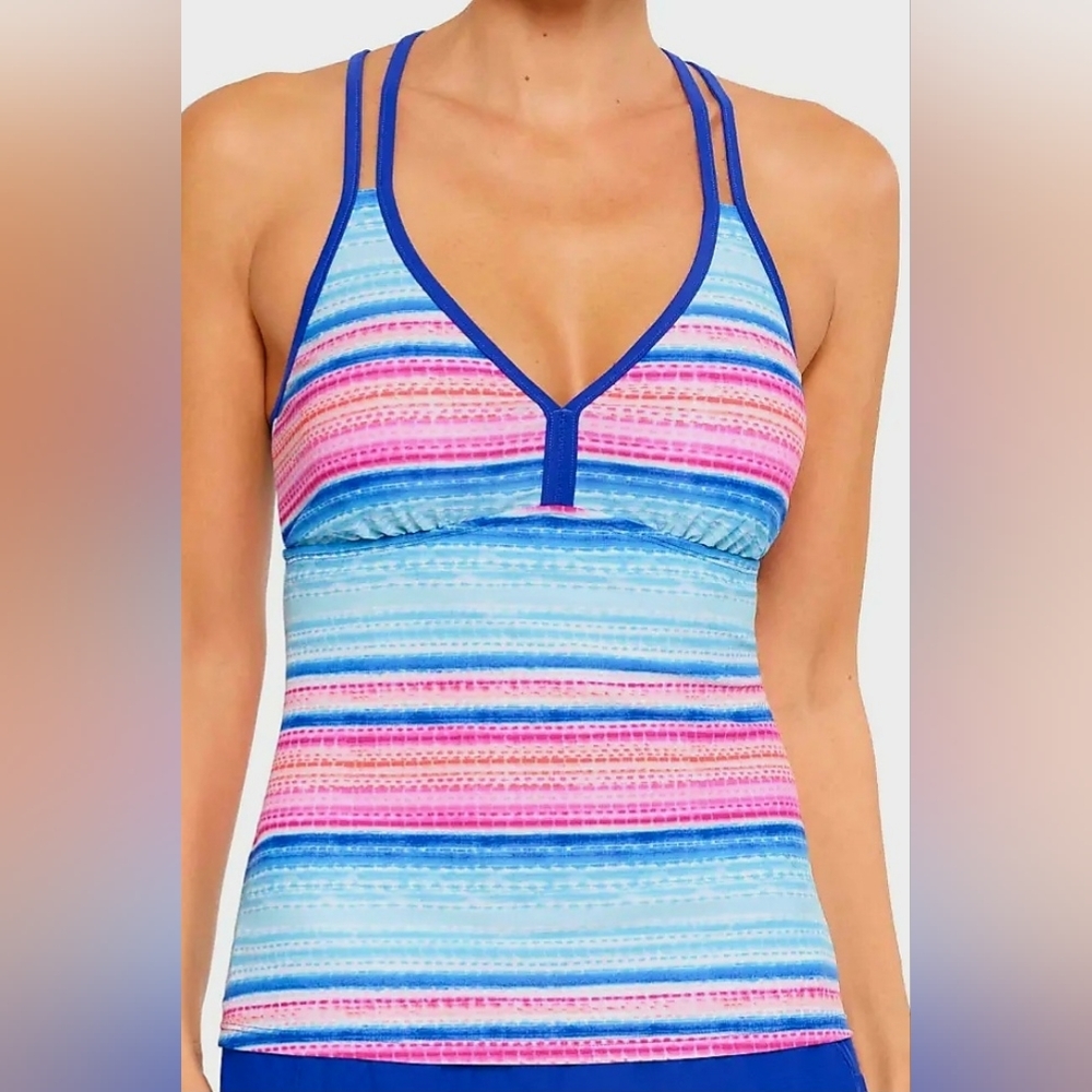 Splashletics womens tankini swimsuit top new